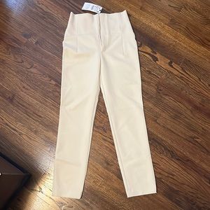 ZARA High Rise cigarette pants